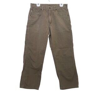 Carhartt Vintage B159 Loose Fit Carpenter Pants Mushroom Brown 34W x 30L